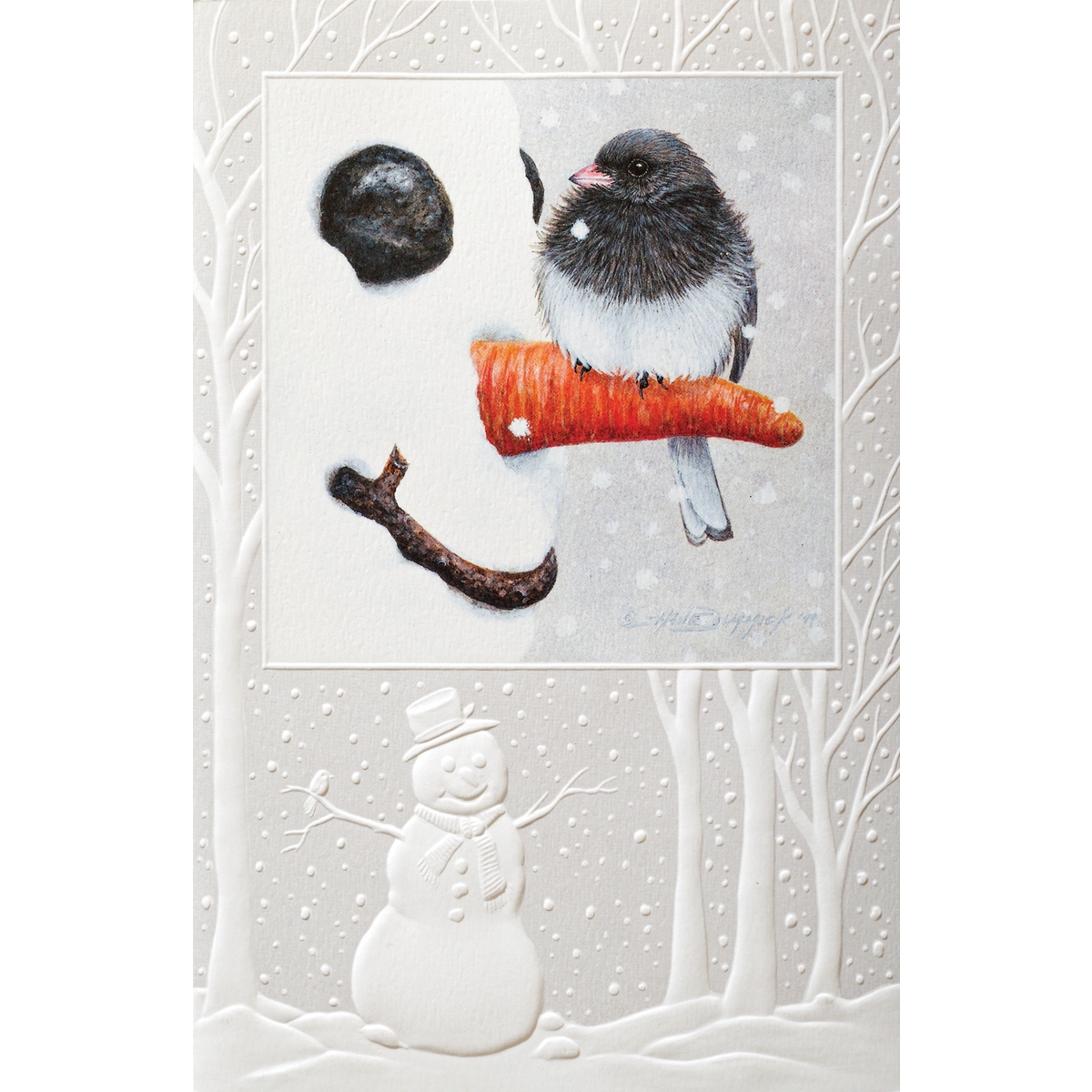 Nosey Junco Cards