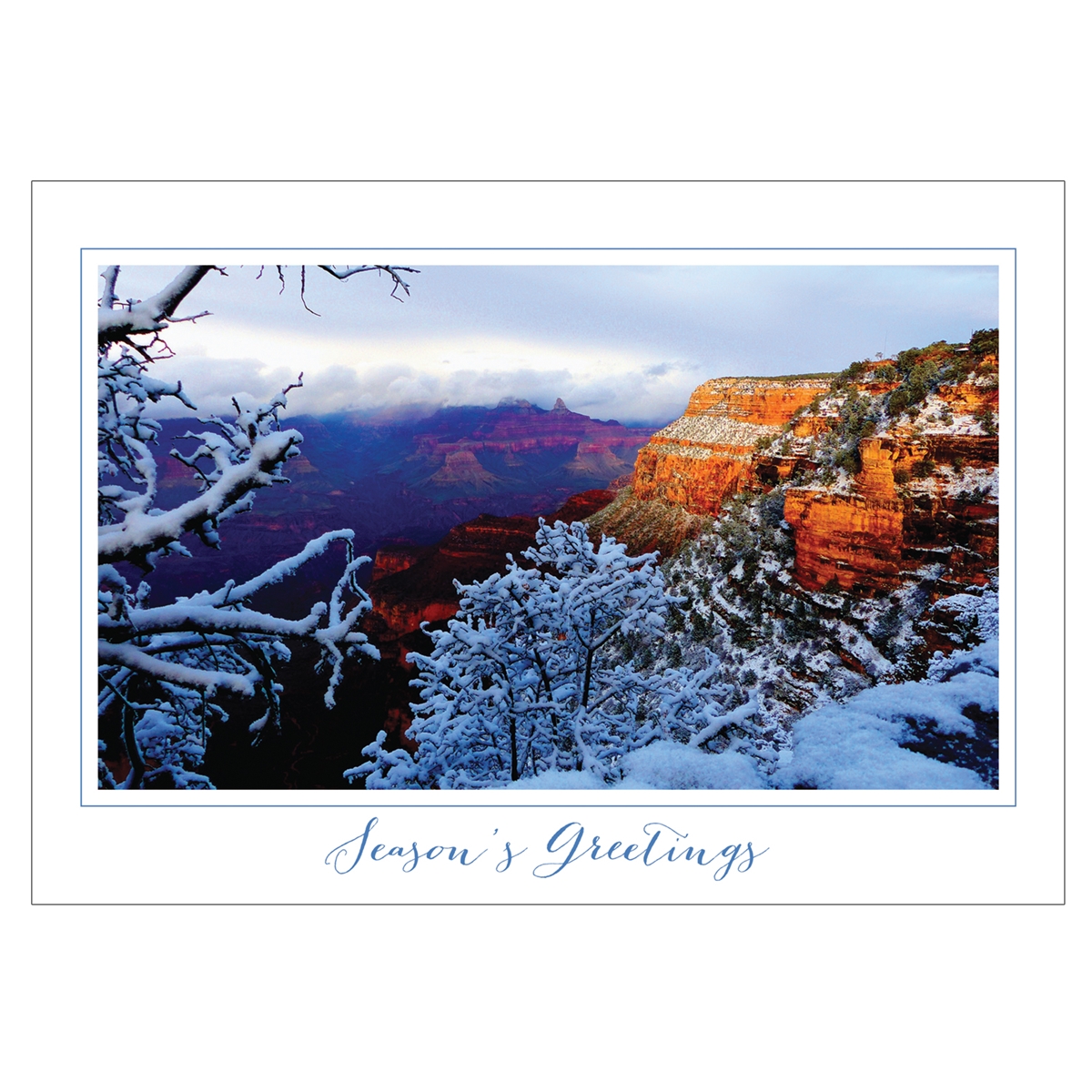 Grand Canyon in Snow Cards