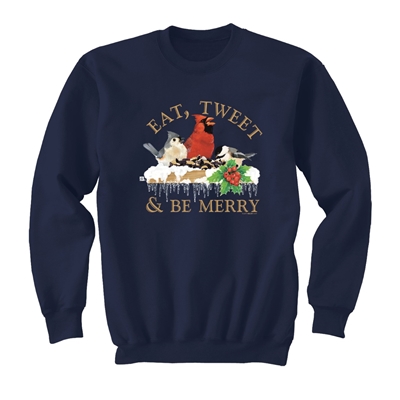 Eat Tweet and Be Merry Sweatshirt