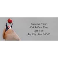 Cedar Waxwing Label - NWF10812AL