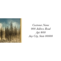 Cold Morning in Yellowstone Label - NWF10813AL