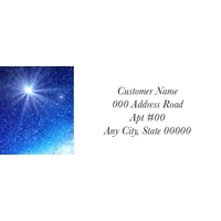 Christmas Nativity Scene Label - NWF10837AL