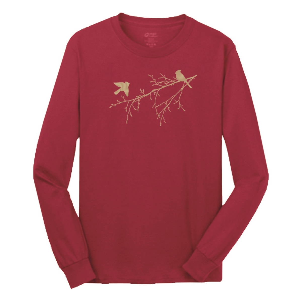 Cardinals and Branches Long Sleeve Tee