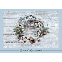 Snowy Wreath Cards - Standard - NWF10867V