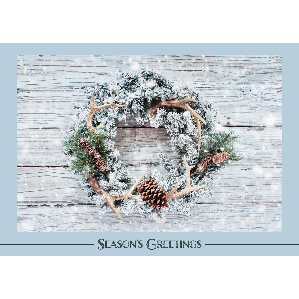 Snowy Wreath Cards