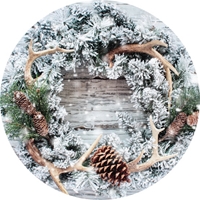 Snowy Wreath Seals - NWF10867S