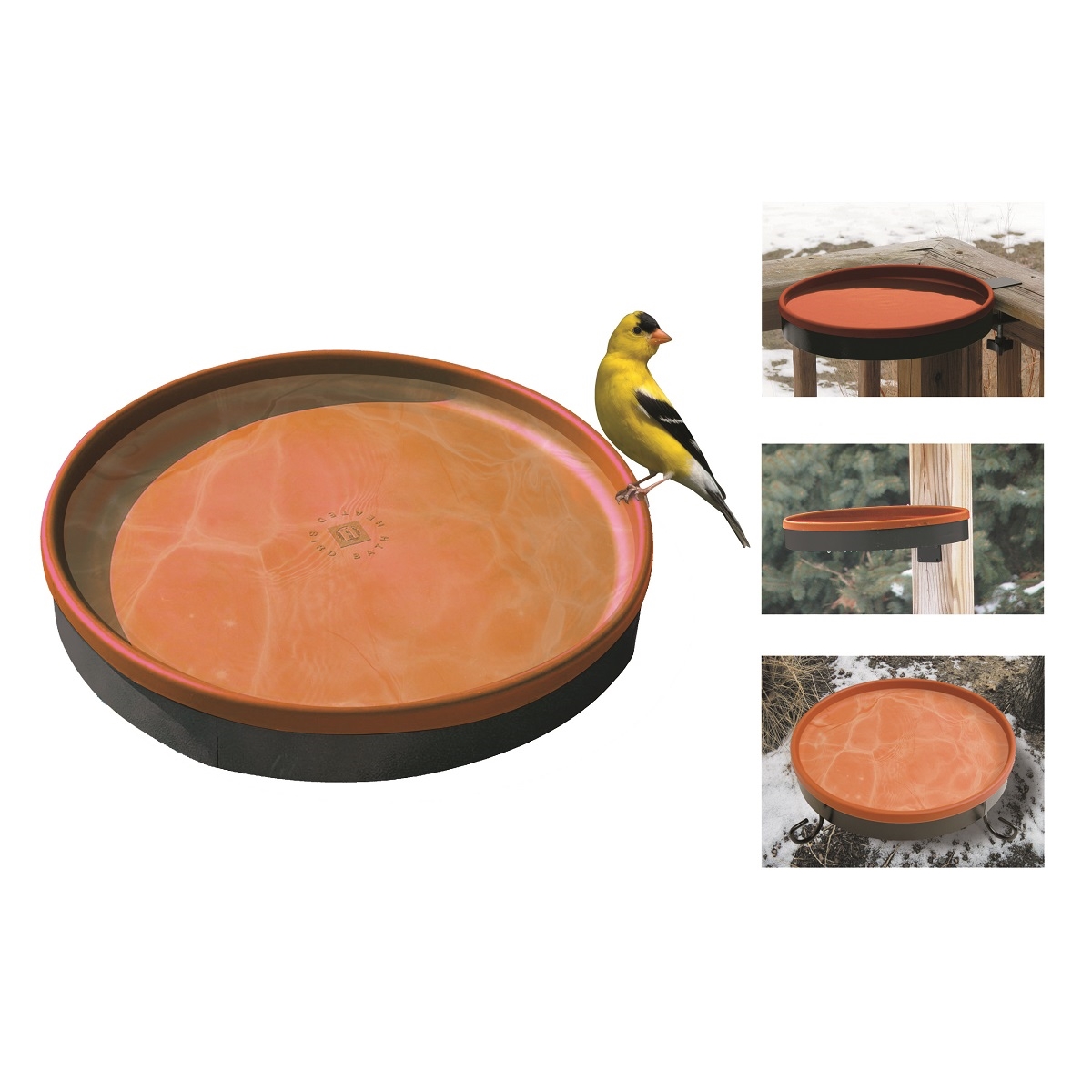 All Seasons 3-in-1 Heated Birdbath