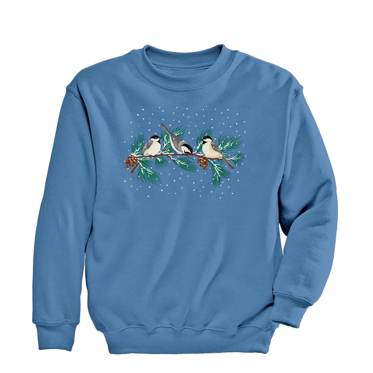 Chickadee Pine Sweatshirt