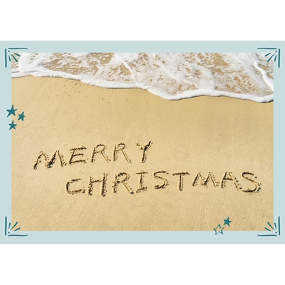 Coastal Christmas Cards - Personalized ($9.00 Fee Included)