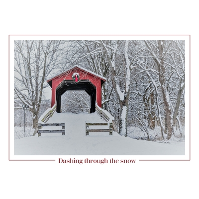 Holiday Bridge Cards - Personalized ($9.00 Fee Included)