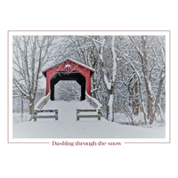 Holiday Bridge Cards - Personalized ($9.00 Fee Included) - NWF10835P