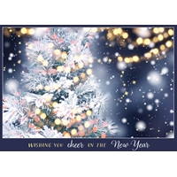 Fir Branch Tree Cards - Personalized ($9.00 Fee Included) - NWF10842P