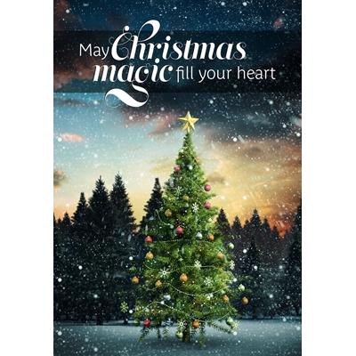 Christmas Tree Magic Cards - Personalized ($9.00 Fee Included)