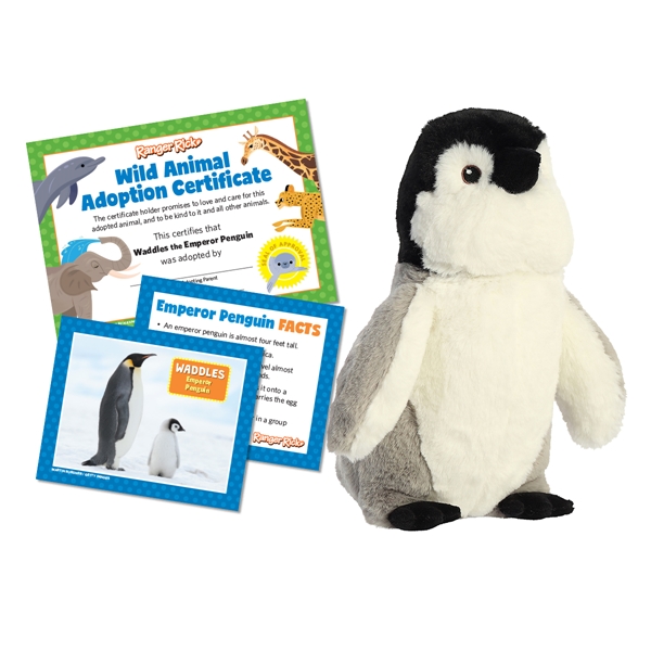 Alternate view: of Ranger Rick Eco-Friendly Adoption Kit - Emperor Penguin