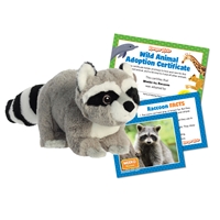 Ranger Rick Eco-Friendly Adoption Kit - Raccoon - RRRCN