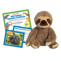 Ranger Rick Eco-Friendly Adoption Kit - Three-Toed Sloth - RRTTS
