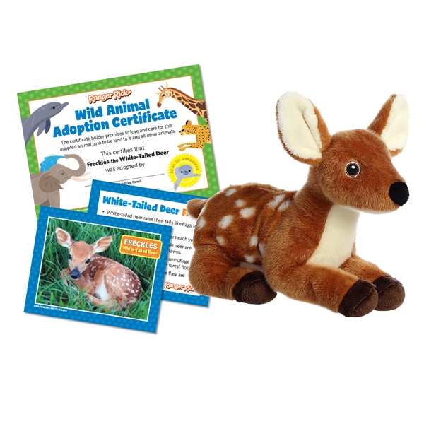 Alternate view: of Ranger Rick Eco-Friendly Adoption Kit - White-Tailed Deer
