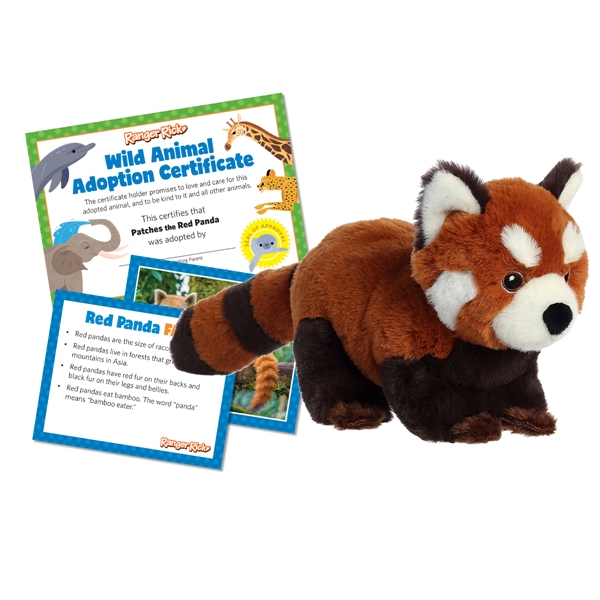 Alternate view: of Ranger Rick Eco-Friendly Adoption Kit - Red Panda