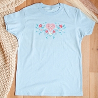 Floral Heart Tee - 653117