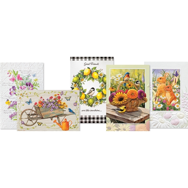 Alternate view: of Flower Power All Occasion Assortment Card Set
