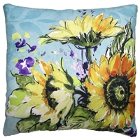 Summer Sunflowers Pillow - 400166