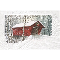 Red Covered Bridge Cards - 98504