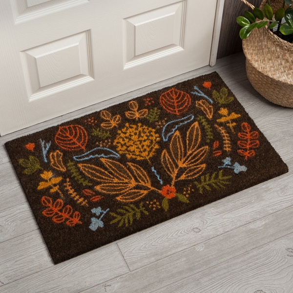 Alternate view: of Autumn Glow Coir Fibre Doormat