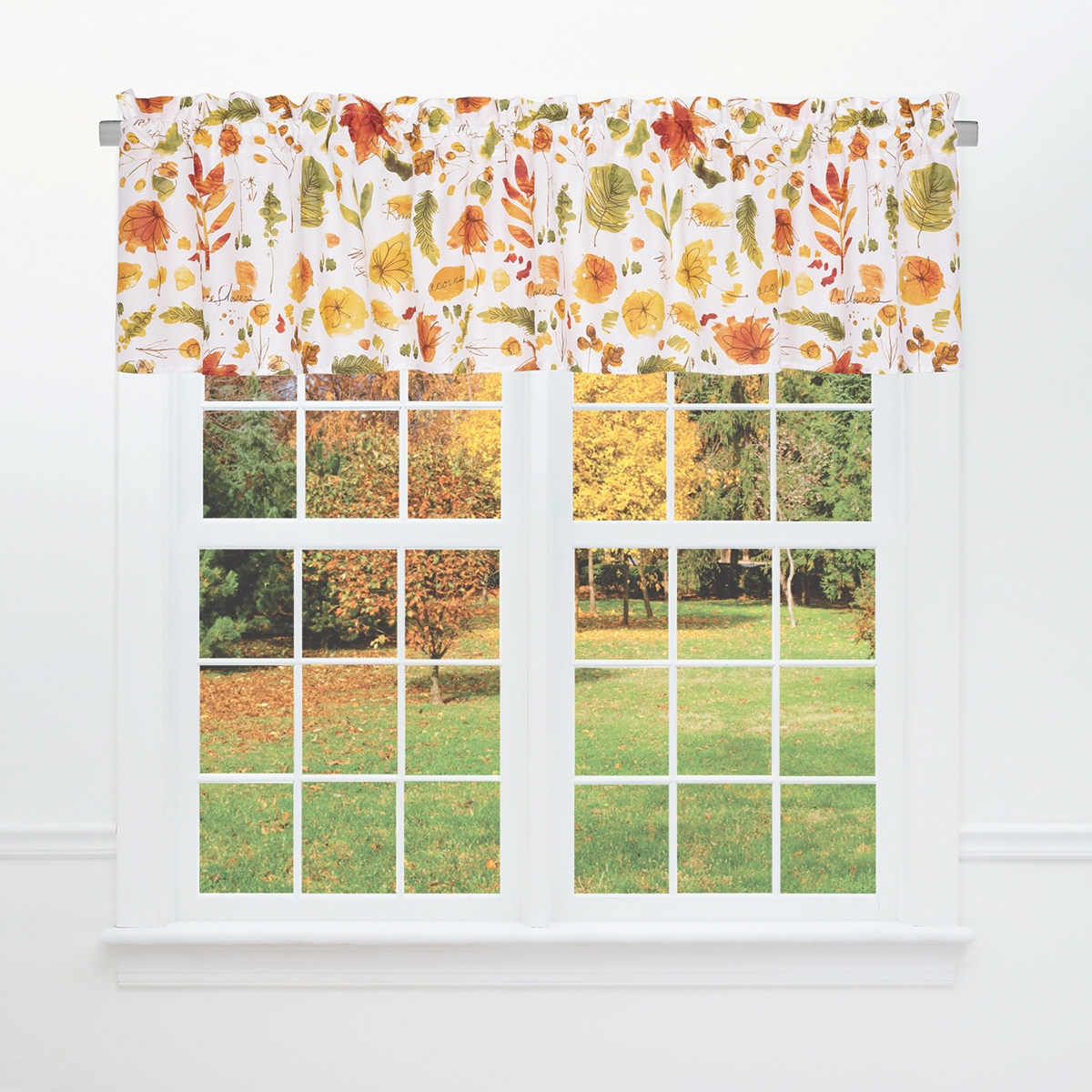 Fall Leaves Valance