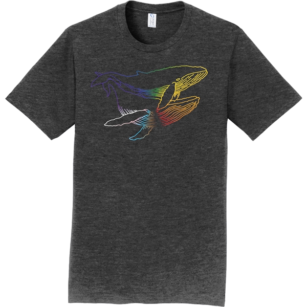 Alternate view: of NWF Whale Pride Tee