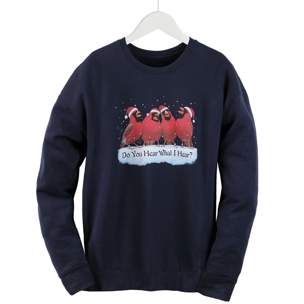 Alternate view:ALT1 of Caroling Cardinals Sweatshirt