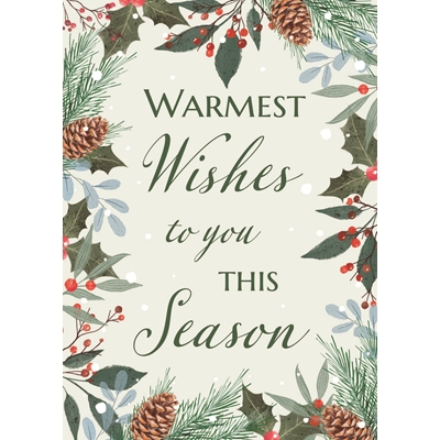 Pine Cone Season Holiday Cards