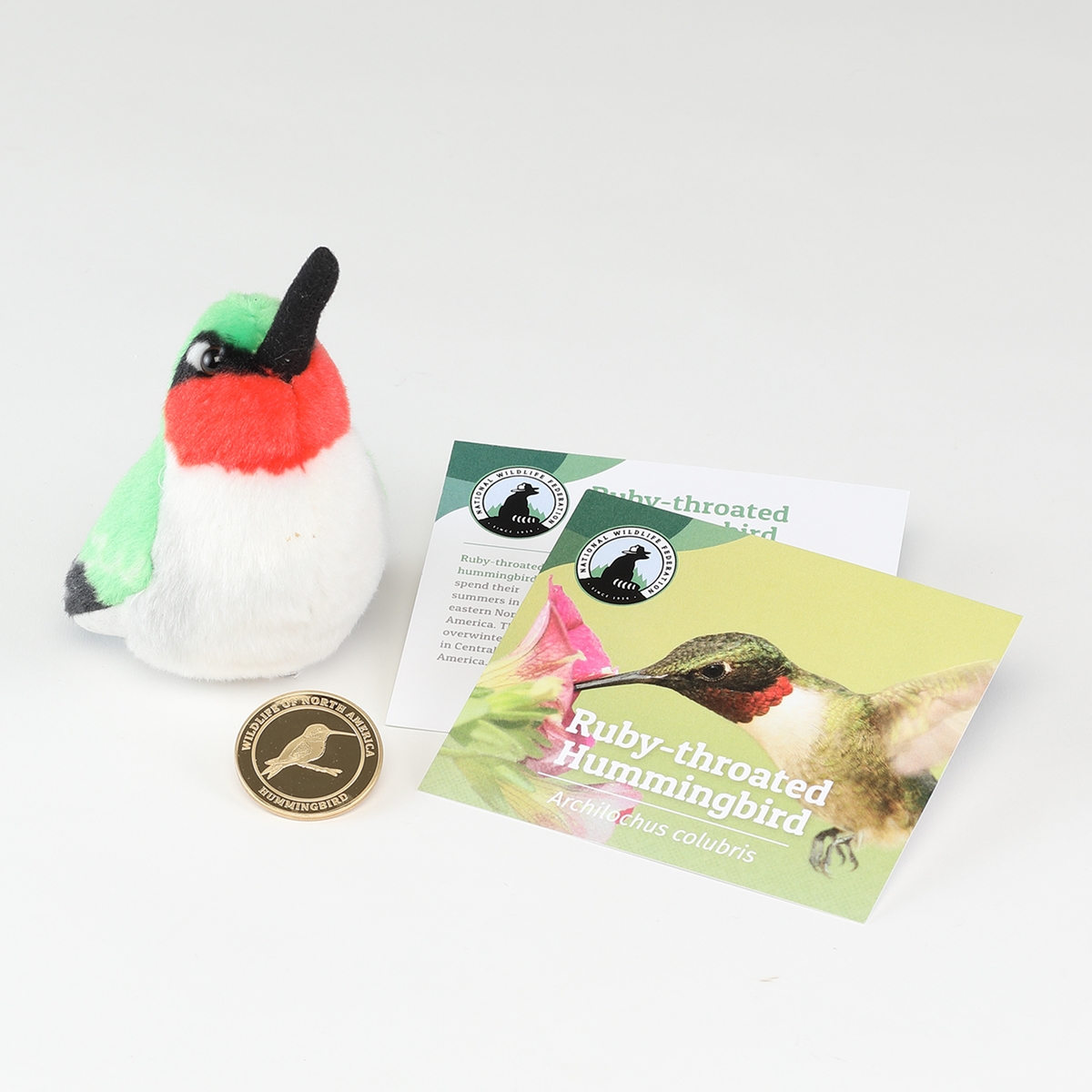 Ruby-Throated Hummingbird Collector Coin