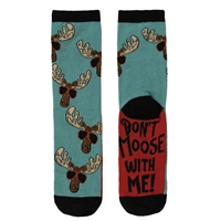 Don't Moose With Me Socks - 320147