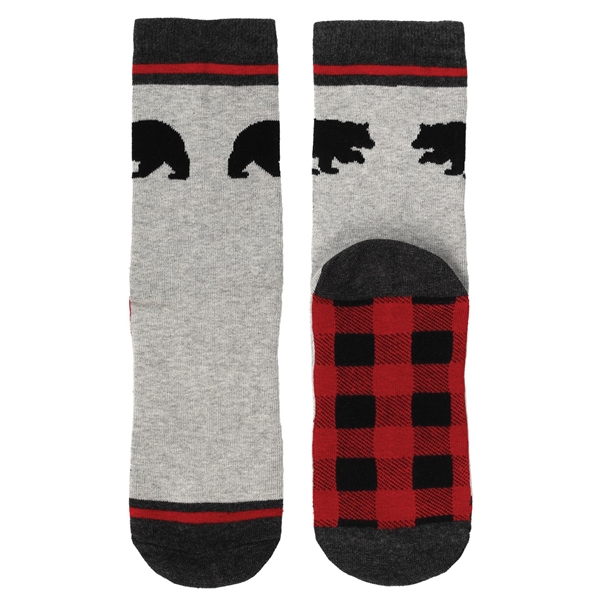 Alternate view: of Bear Checks Sock