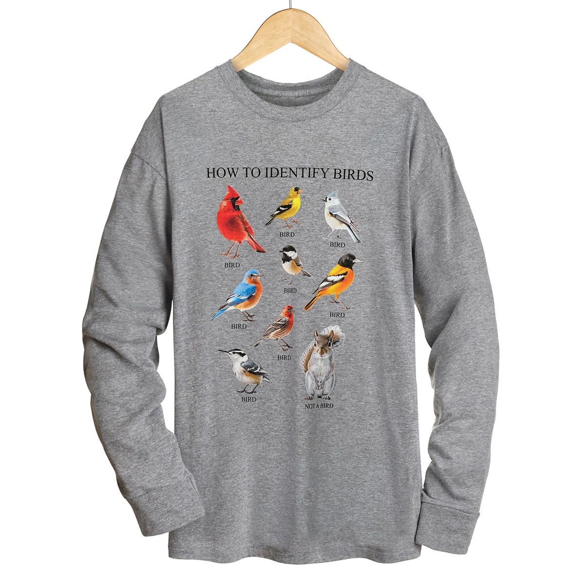 Common Eastern Birds Long Sleeve Tee