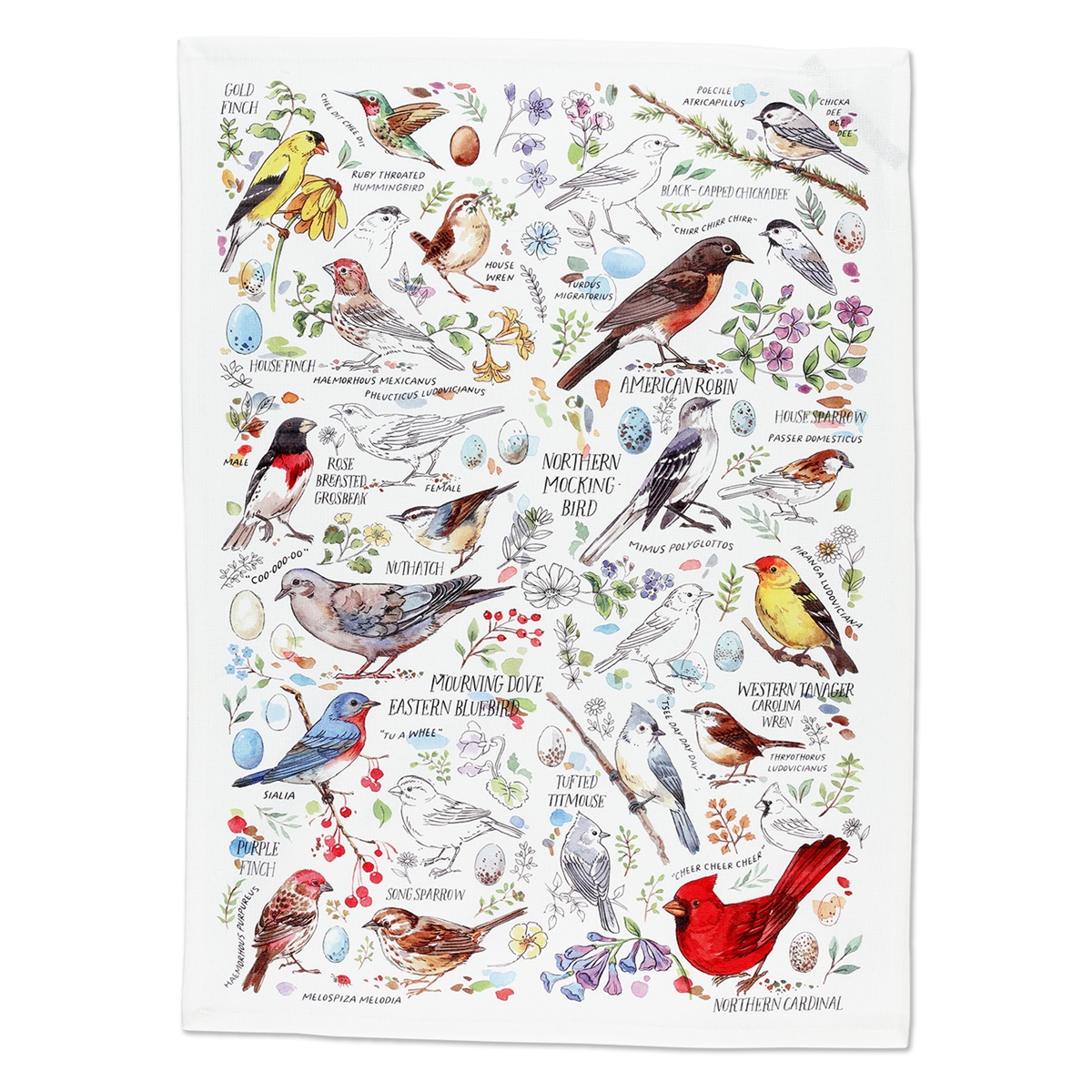 Bird Medley Kitchen Towel