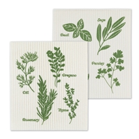 Assorted Herbs Dish Cloth Set - 449121