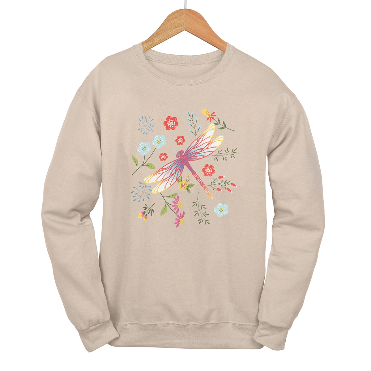 Dragonfly Blossoms Sweatshirt