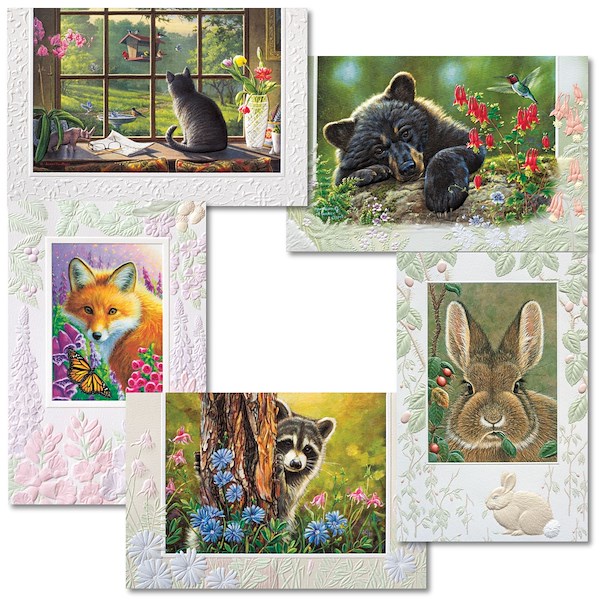 Alternate view: of Backyard Birthday Assortment Card Pack