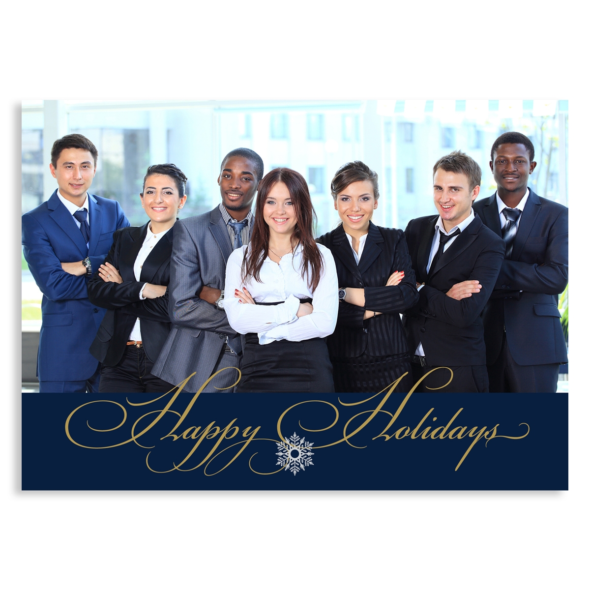 Happy Holidays Photo Card - Horizontal
