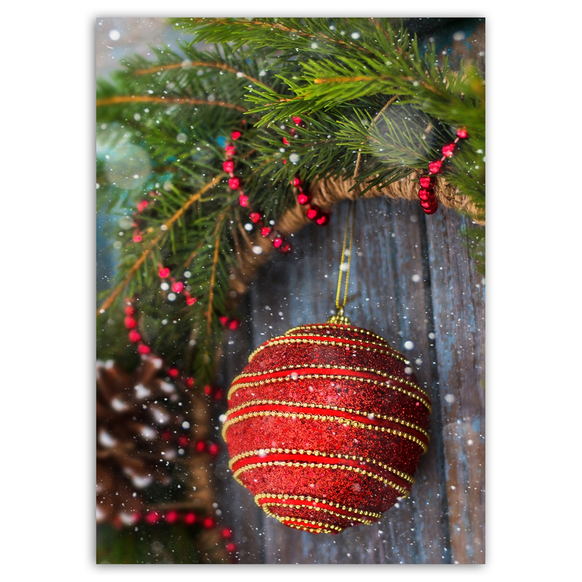 Holiday Greens Card