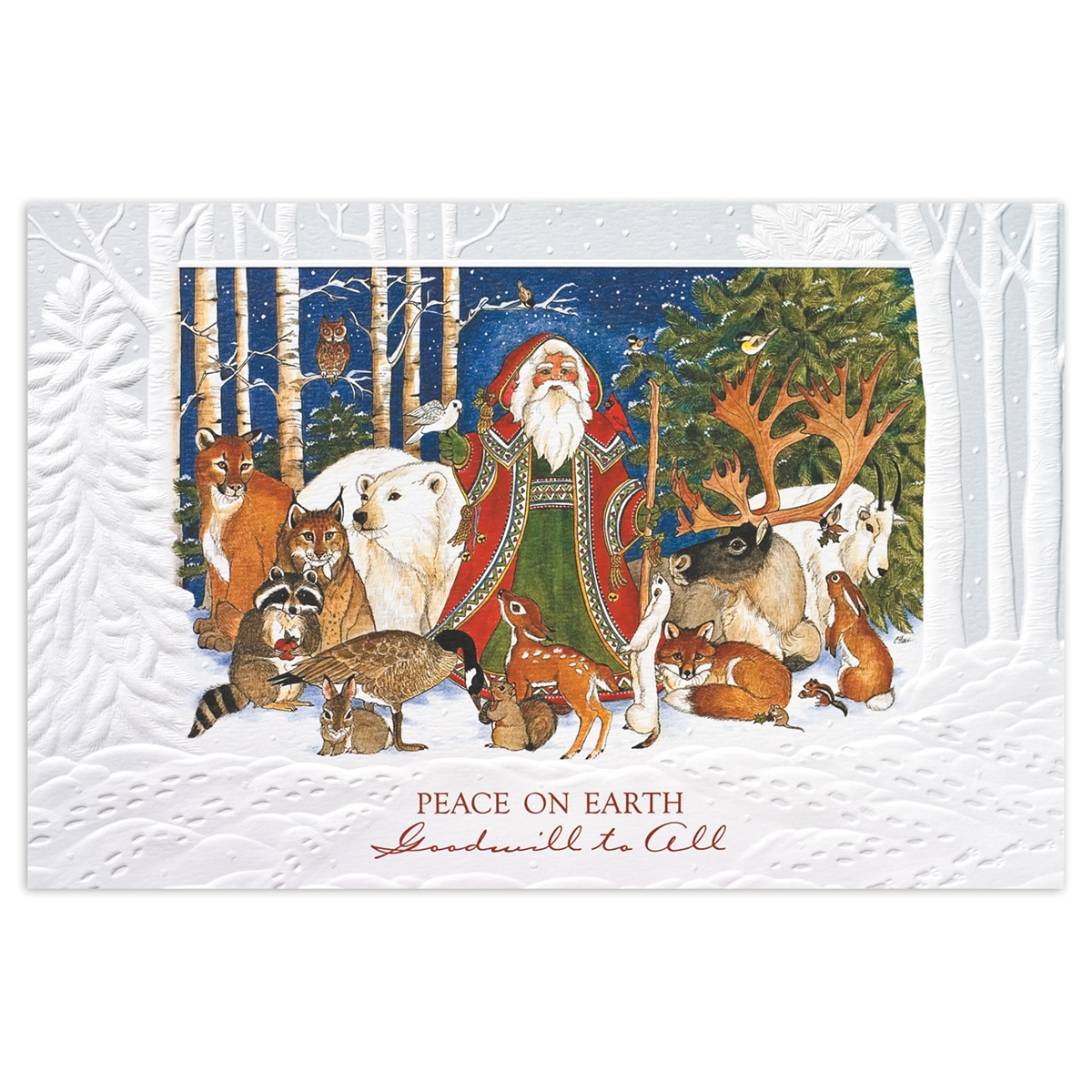 Father Nature & Friends Card