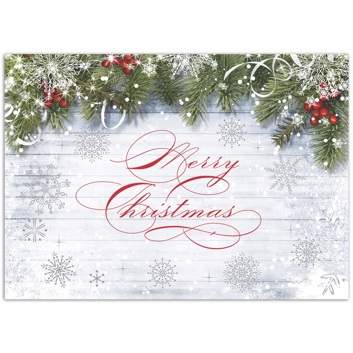 Snowy Sentiments Card