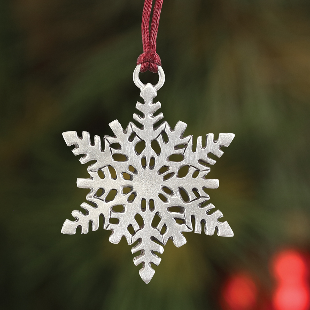 Snowflake Plant a Tree Ornament