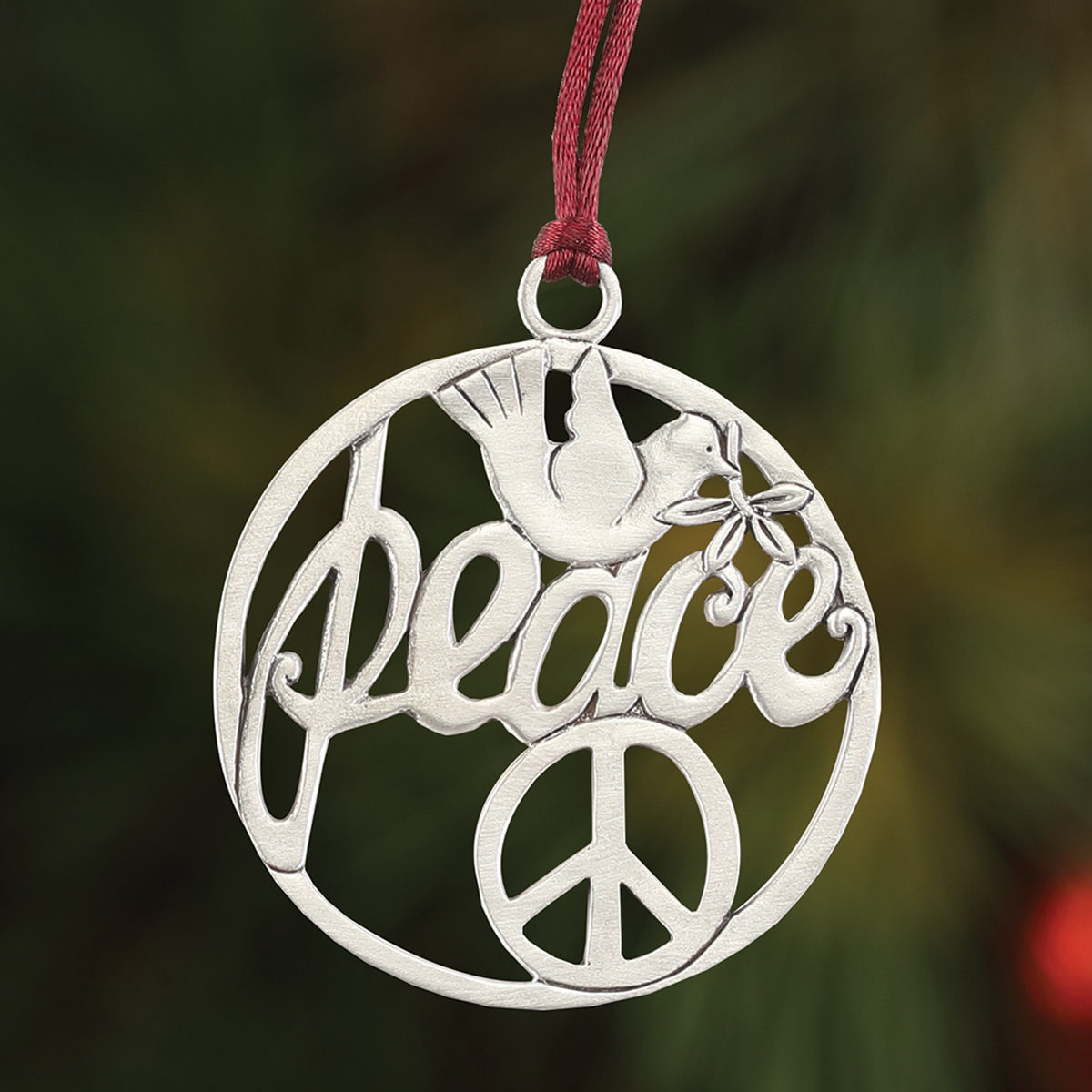 Dove Plant a Tree Ornament