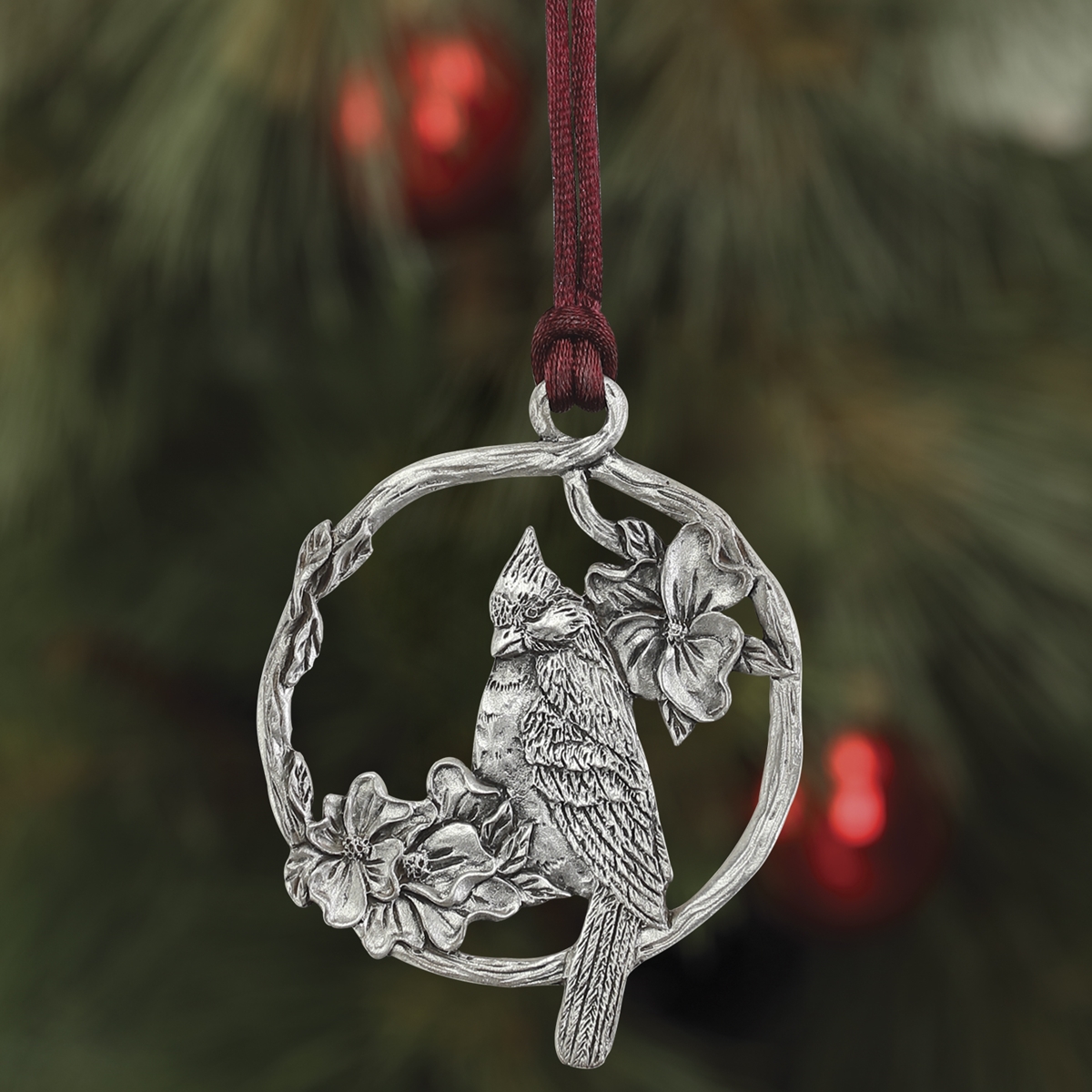 Cardinal Plant a Tree Ornament