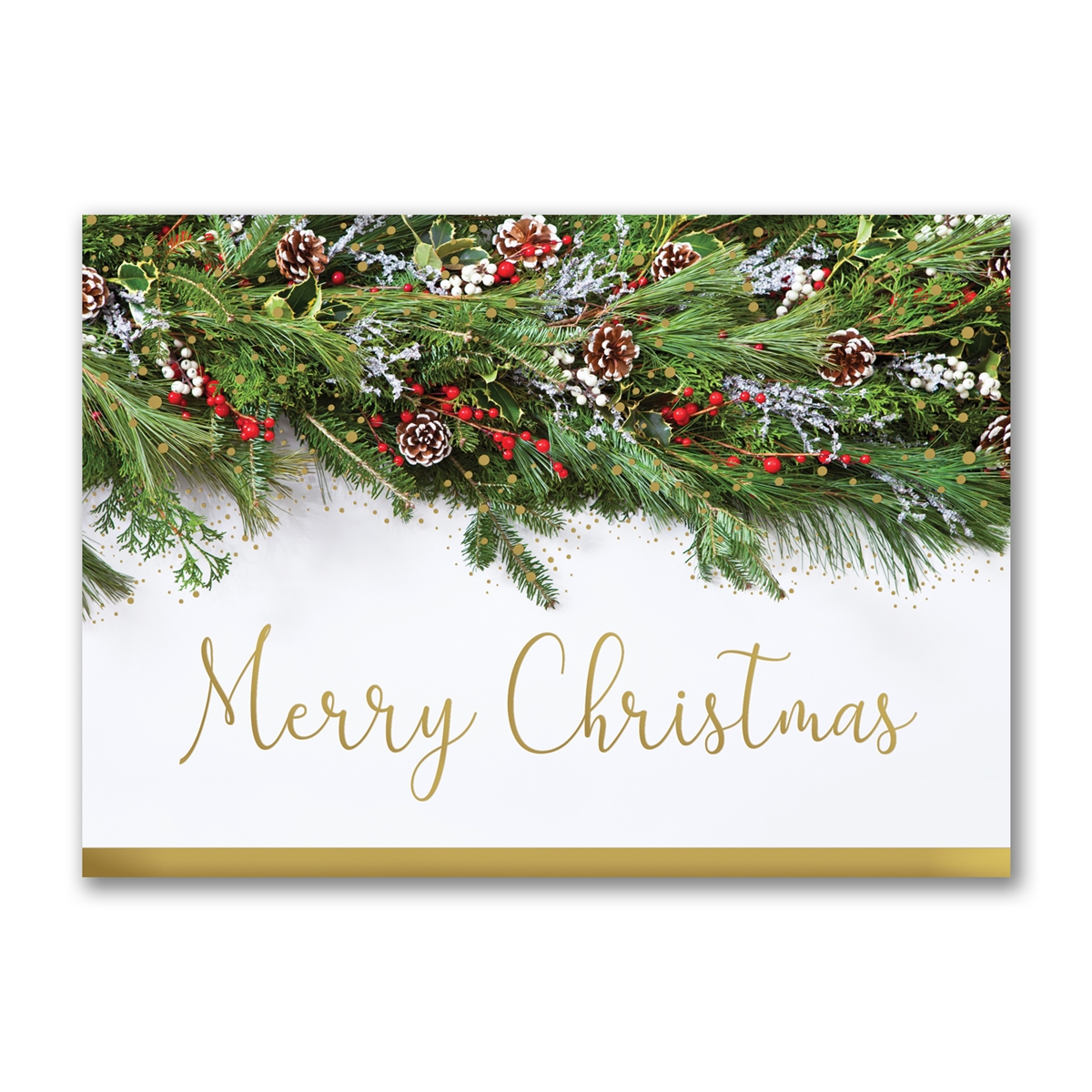 Festive Garland Holiday Cards