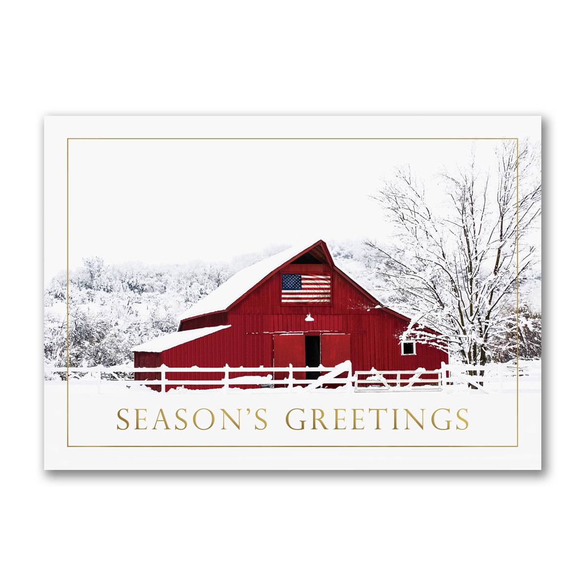 Winter Americana Holiday Cards