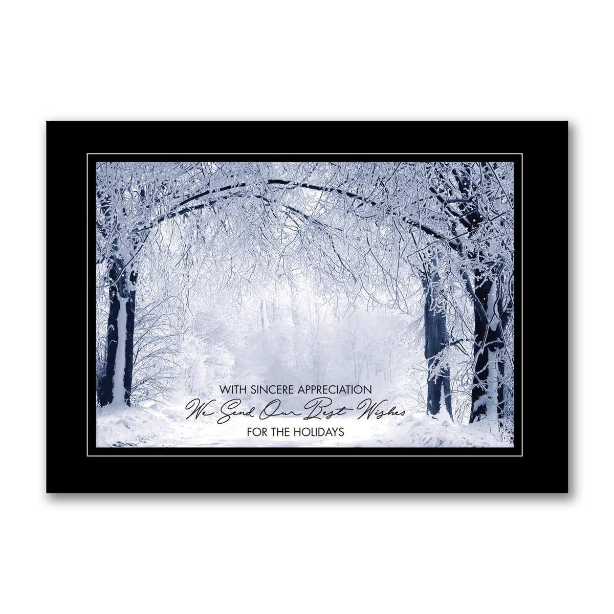 Frosty Morn Appreciation Holiday Cards