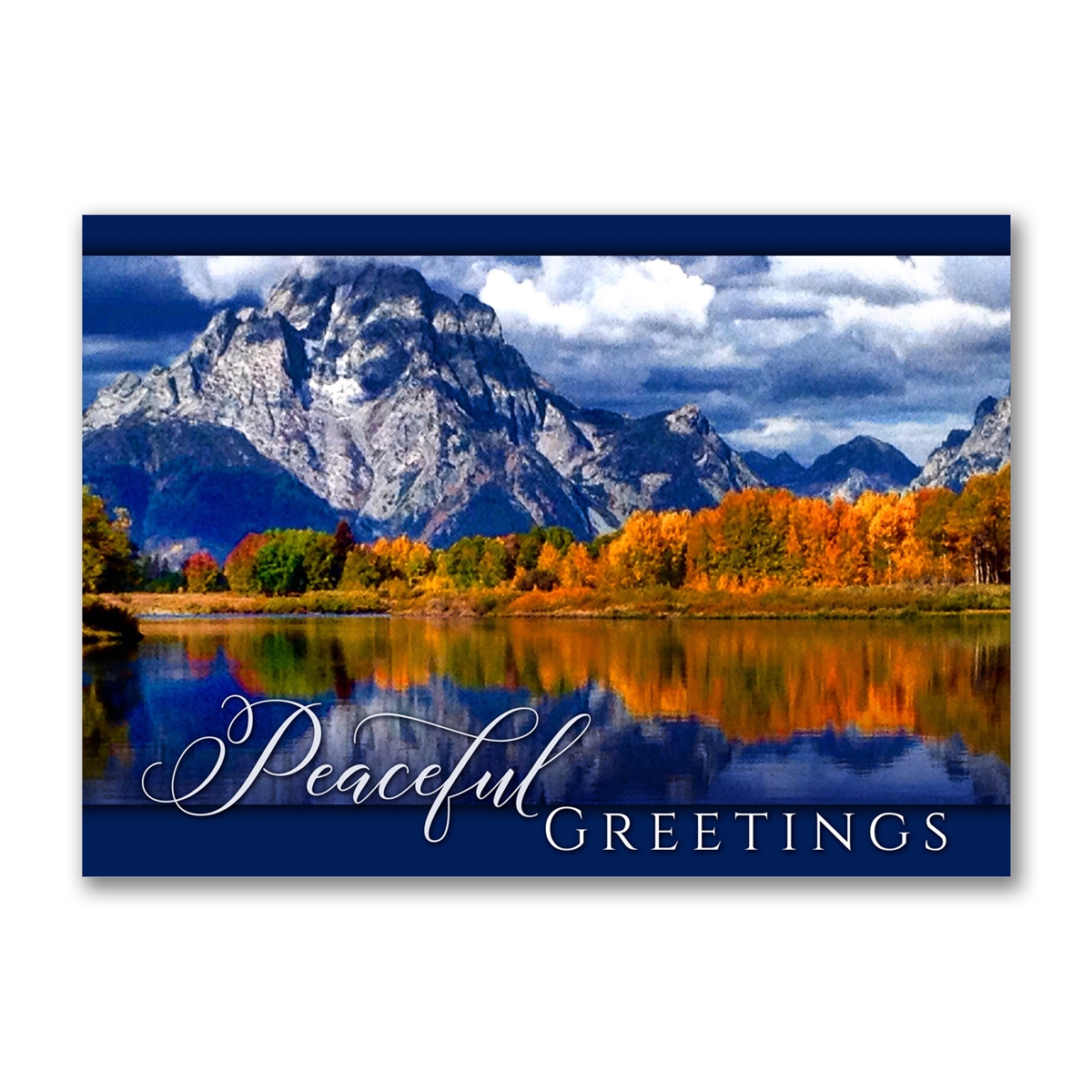 Mount Moran, Grand Teton Holiday Cards